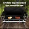 Hike Crew 2-Burner Gas Camping Stove & Griddle – 20,000 BTU Propane Portable Grill w/Igniter & More!